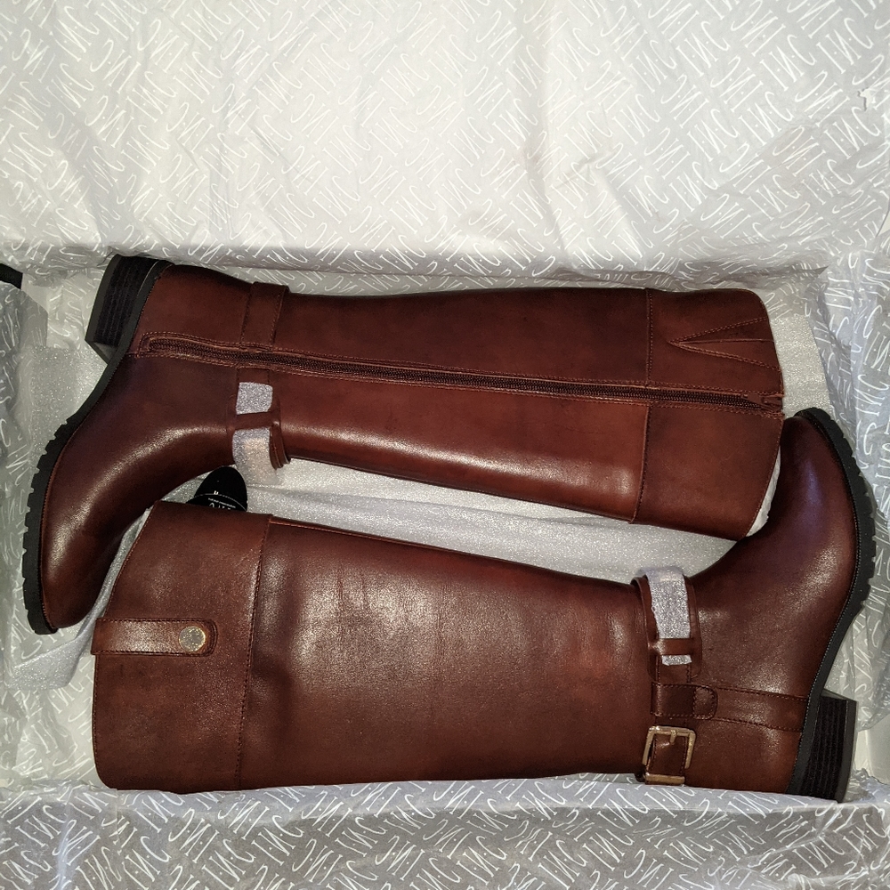 INC International Concepts FABBAAKnee High Equestrian Boots Size 5.5
